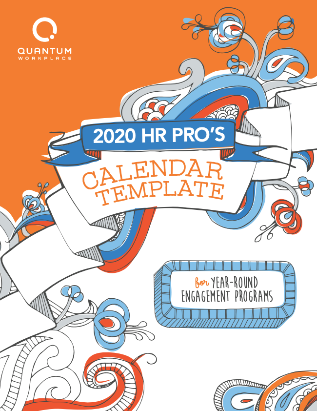 The HR Pro's Calendar Template for YearRound Engagement Programs